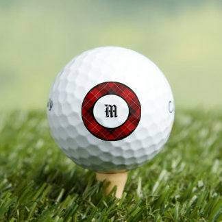 Balles De Golf Munro Clan Plaid Golf Balls