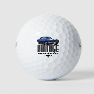 Balles De Golf Muscle vintage de Camaro