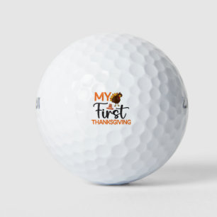 Balles De Golf My First Thanksgiving