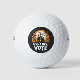 Balles De Golf N'abandonnez pas le vote du jour des élections