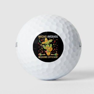 Balles De Golf Nacho Officier Mariage moyen Parti Mexicain