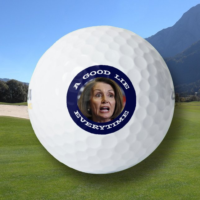 Balles De Golf Nancy Pelosi Bonne Mie (Créateur téléchargé)