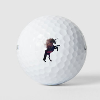 Balles De Golf Nebula magique de l'espace Unicorne