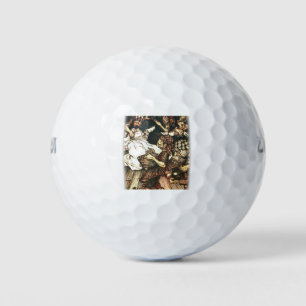 BALLES DE GOLF NEIGE BLANC ET LES SEPT ESCALIERS