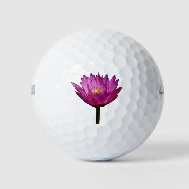 Balles De Golf Nénuphar rose Lotus (Devant)