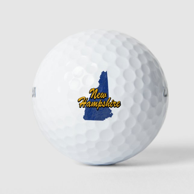Balles De Golf New Hampshire (Devant)