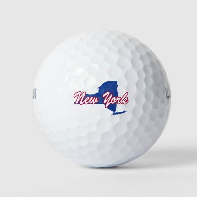 Balles De Golf New York (Devant)