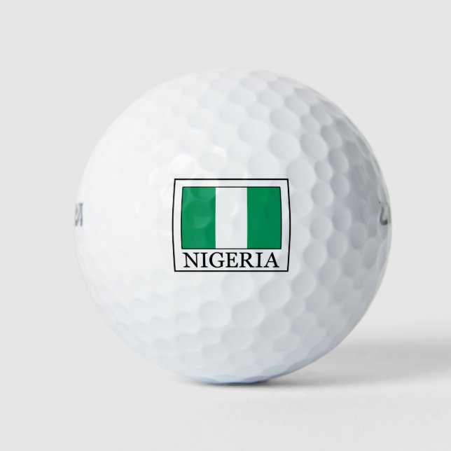 Balles De Golf Nigéria (Devant)