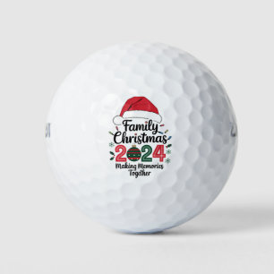 Balles De Golf Noël en famille 2024 Créer des souvenirs ensemble