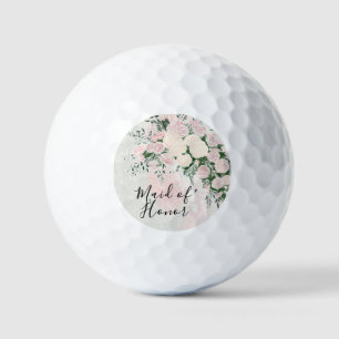 Balles De Golf Nœud papillon M.O.H Blush et bouquet de Wisteria R