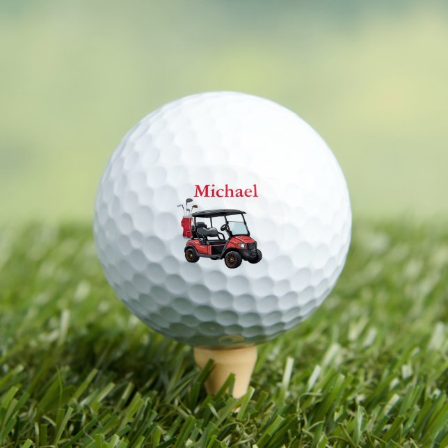 Balles De Golf Nom du panier personnalisé unique amusant (T-shirt Insitu)