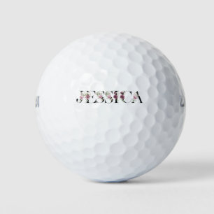 Balles De Golf Nom Jessica.