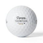 nom monogram golf_balls pour golfeurs élégants