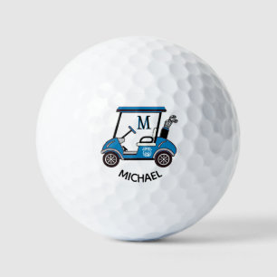 Balles De Golf Nom monographique personnalisé du panier unique