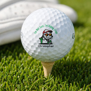 Balles De Golf Nom Personnalisé Drôle