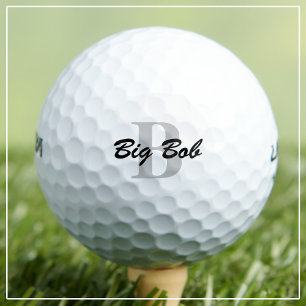 Balles De Golf Nom personnalisé et billes de golf monogrammes ini