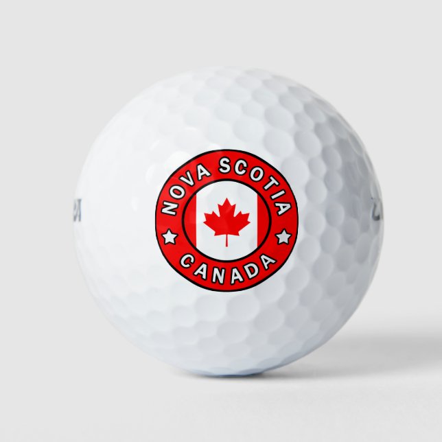 Balles De Golf Nouvelle-Écosse (Devant)