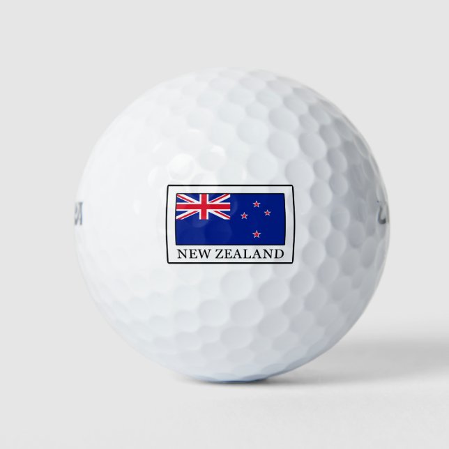 Balles De Golf Nouvelle-Zélande (Devant)