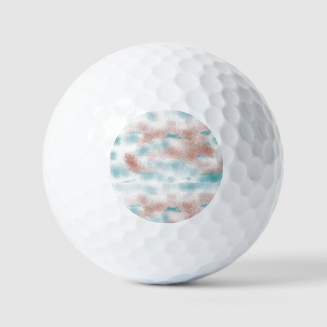 Balles De Golf Nuages de ton Terre Terre Terre (Recto)