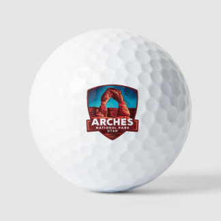 Balles De Golf Nuit magique dans le Parc national des Arches