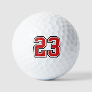 Balles De Golf Numéro Gras 23