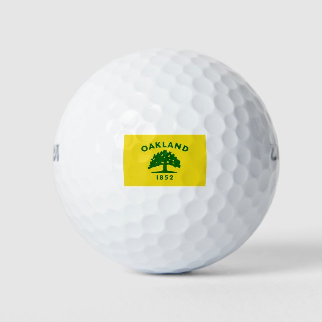 Balles De Golf Oakland Californie (Devant)