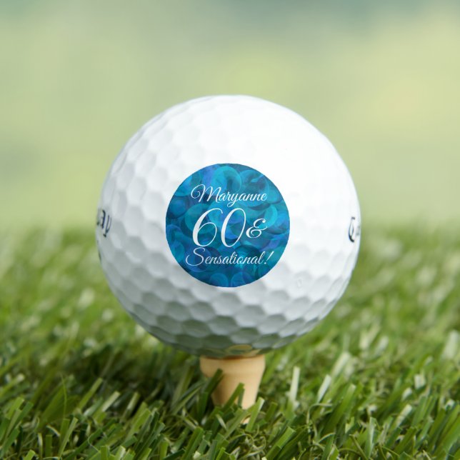 Balles De Golf Ocean Blue 60 & Sensational Birthday Party (T-shirt Insitu)