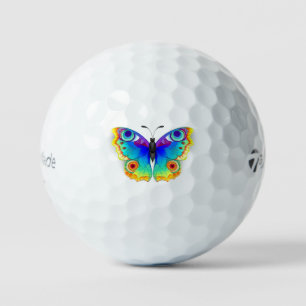 Balles De Golf Oeil de paon arc-en-ciel