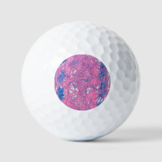 Balles De Golf Œuvre d'art en marbre transgenre