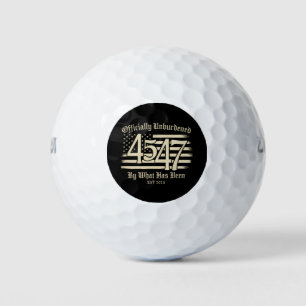 Balles De Golf Officiellement Déchargé Par Ce Qui A Été Trump 45