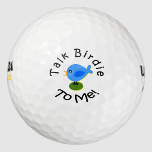 Balles De Golf Oiseau bleu d'une manière amusante "birdie