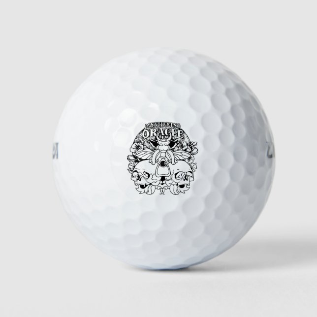 Balles De Golf Oracle (Devant)