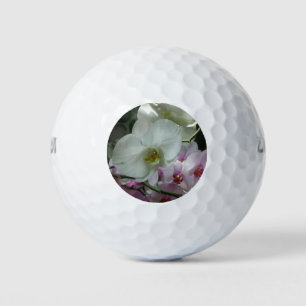 Balles De Golf Orchidées blanches et violettes