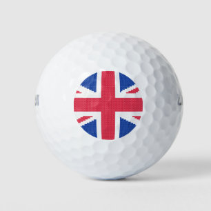 Balles De Golf Original cross-stitch design Union Jack