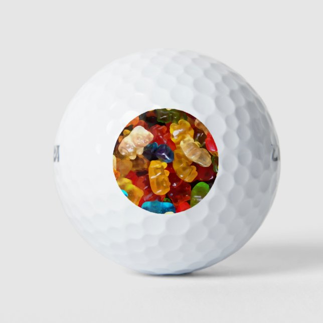 Balles De Golf ours (Devant)