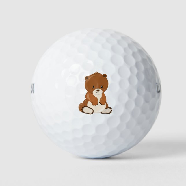 Balles De Golf Ours de bébé (Devant)