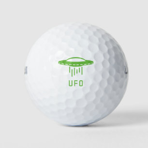 Balles De Golf OVNI monogramme vert