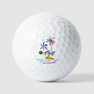Balles De Golf Palm Beach Sunrise tropicale