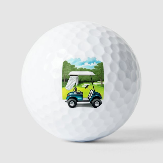 Balles De Golf Panier de golf (Recto)