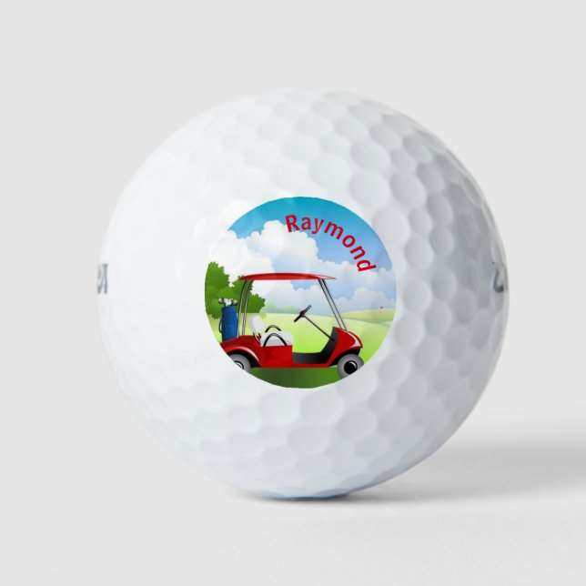 Balles De Golf Panier de golf (Devant)