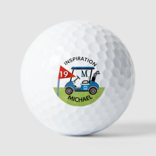 Balles De Golf Panier personnalisé 19e trou amusant Personnalisé