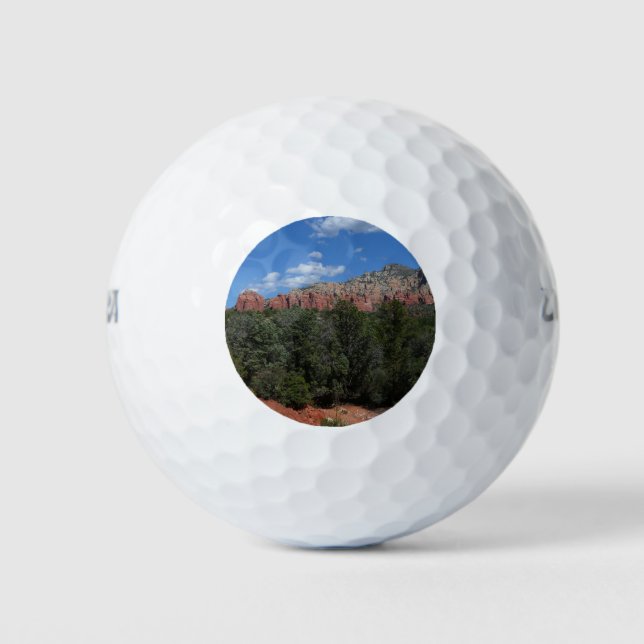 Balles De Golf Panorama de Red Rocks à Sedona Arizona (Devant)