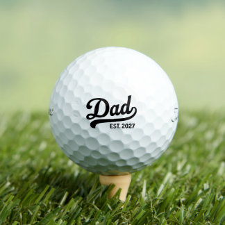 Balles De Golf Papa Est 2027 Futur Papa Bébé Annonce