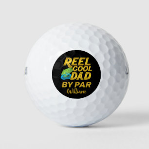 Balles De Golf Papa Super Cool Fête des Pères Personnalisé