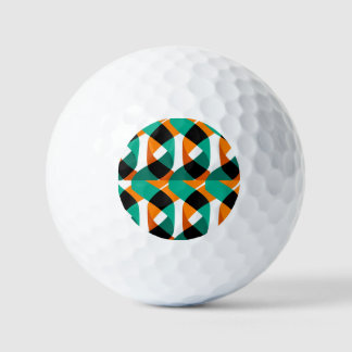 Balles De Golf Papier peint rétro : Conception Vintage