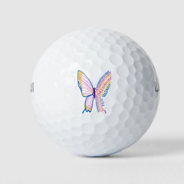 Balles De Golf Papillon (Devant)