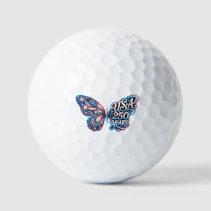 Balles De Golf Papillon pour le 250e anniversaire des États-Unis