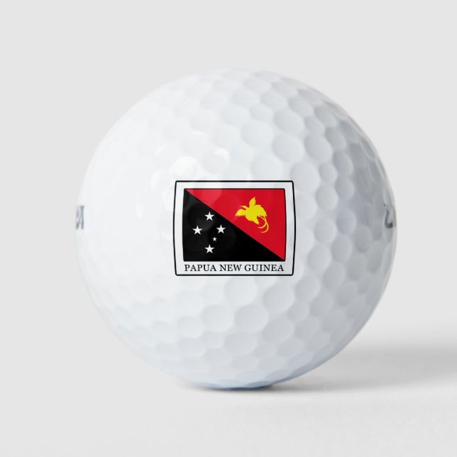 Balles De Golf Papouasie-Nouvelle-Guinée (Devant)