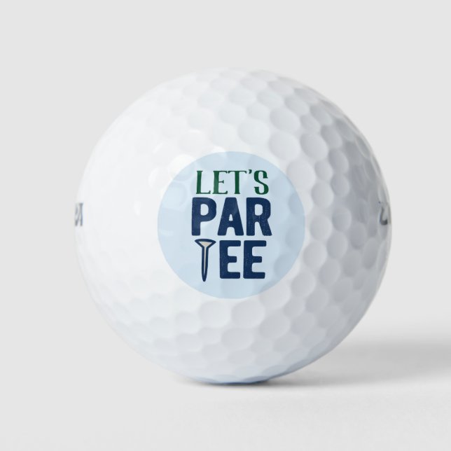 Balles De Golf Par-Tee (Devant)