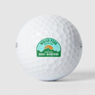 Balles De Golf Parc d'hiver Colorado Montagnes Rocheuses